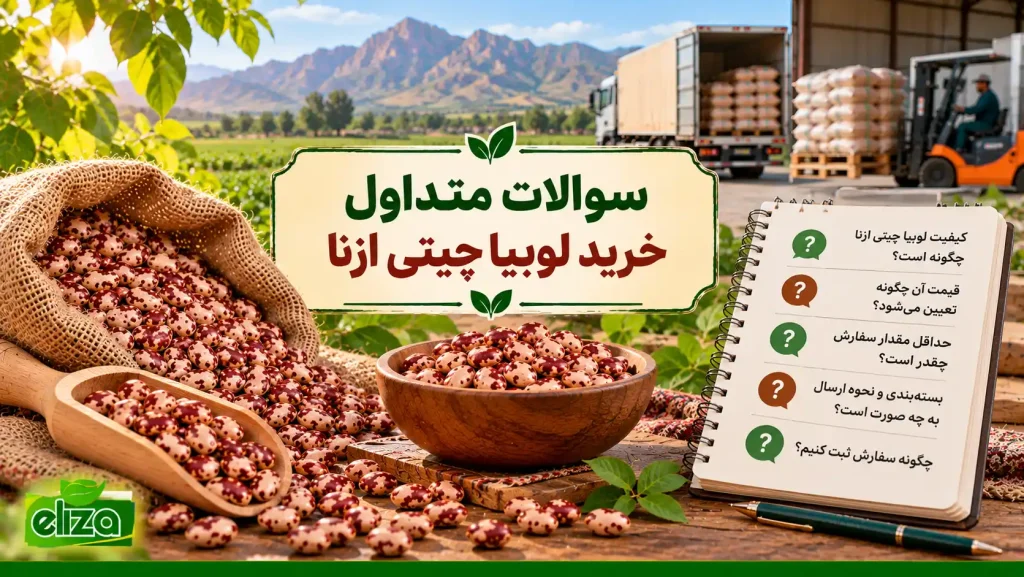 سوالات متداول درباره قیمت لوبیا چیتی ازنا
